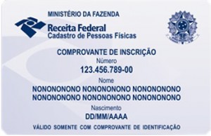 Segunda via do CPF