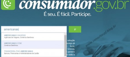 Consumidor.gov.br - Site de Reclamações do Governo